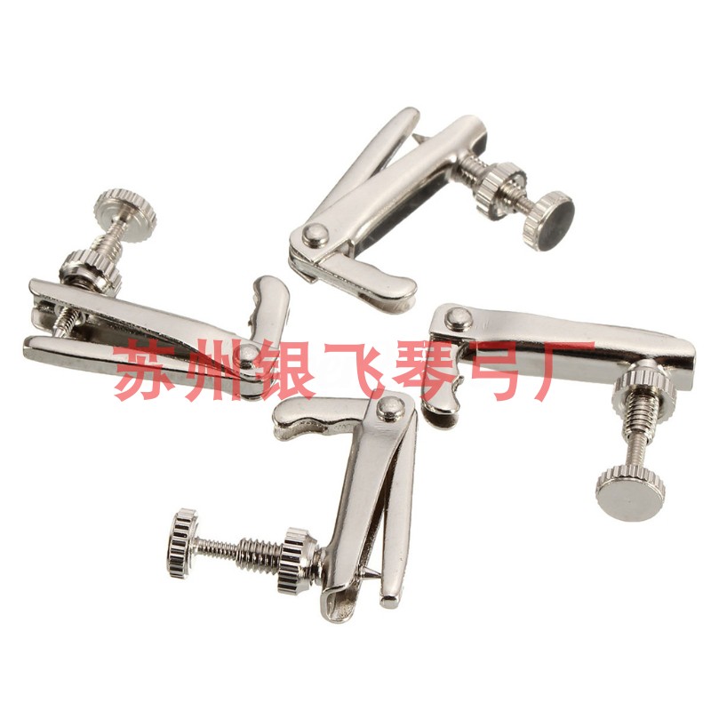 Violin fine tuning violin accessories violinist strings hook black gold silver color 4 43 41 2