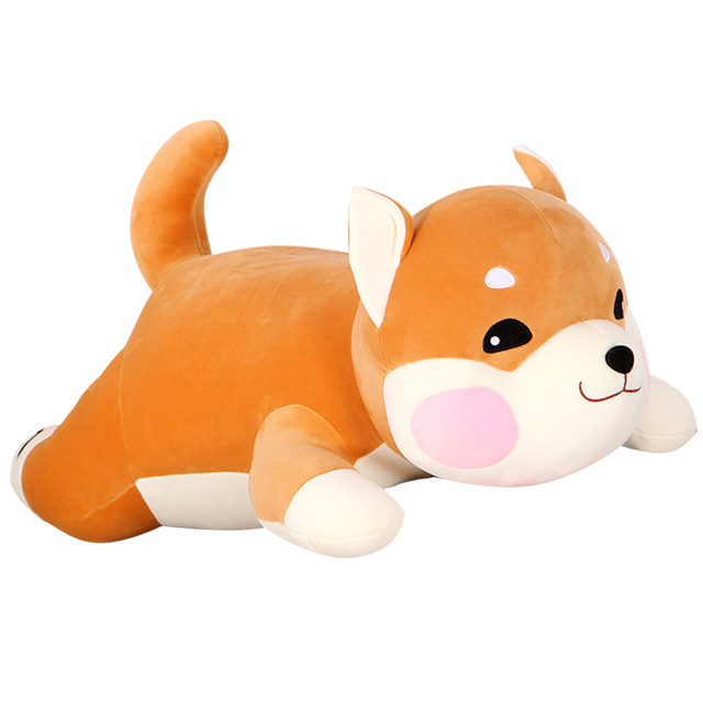 Cute Shiba Inu Doll Dog Plush Toy Girl Sleeping Pillow Rag Doll Bed Doll ຂອງຂວັນວັນເກີດຂະຫນາດໃຫຍ່