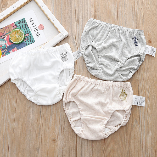 Exported to Japan, Children's Pure Cotton Class a Briefs, Bread Pants, Breathable and Sweat-Absorbent for Boys and Girls of All Ages, Suitable for All — 4