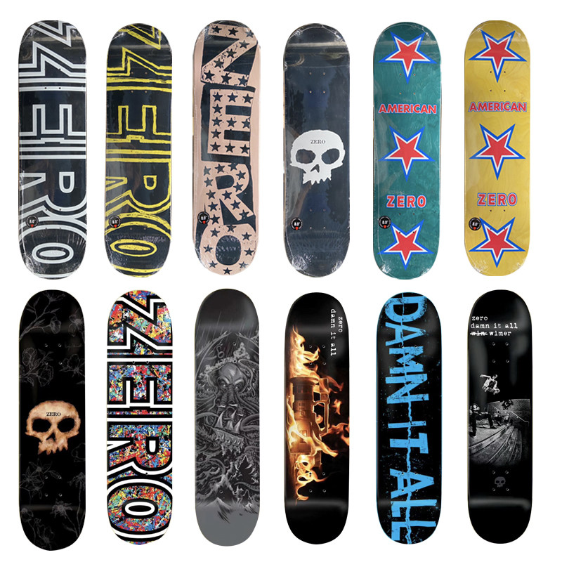 Import Zero Plate Skateboard Canada Maple Wood Light Play Student Street Style Professional Double Seesaw 1985 Skateboard