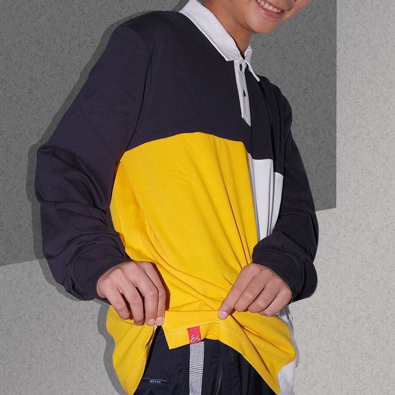 ES Skateboard Long Sleeve Collage Polo Shirts Trending Street Sports Turnover Skateboard T-shirt Long Sleeve 1985 Skateboard