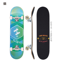  1985 Skateboard shop DBH imported bridge domestic plate surface assembly skateboard youth beginner double-up four-wheeled skateboard