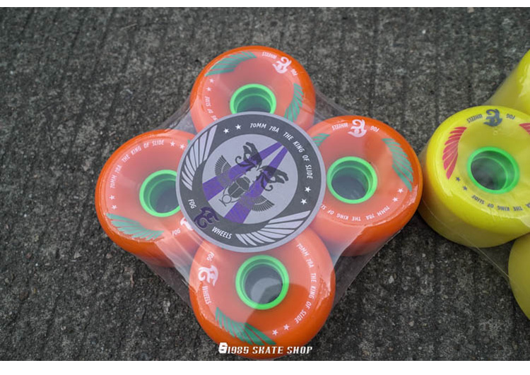 Bánh xe dài Bánh xe Scarab xuống dốc DH bàn chải bánh xe đường phố 70mm * 42mm 78A 1985 Cửa hàng skate - Trượt băng / Trượt / Thể thao mạo hiểm giày patin heelys 4 bánh