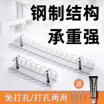 Under the table wire artifact table bottom wire finishing office line storage winding computer cable power socket hanging basket