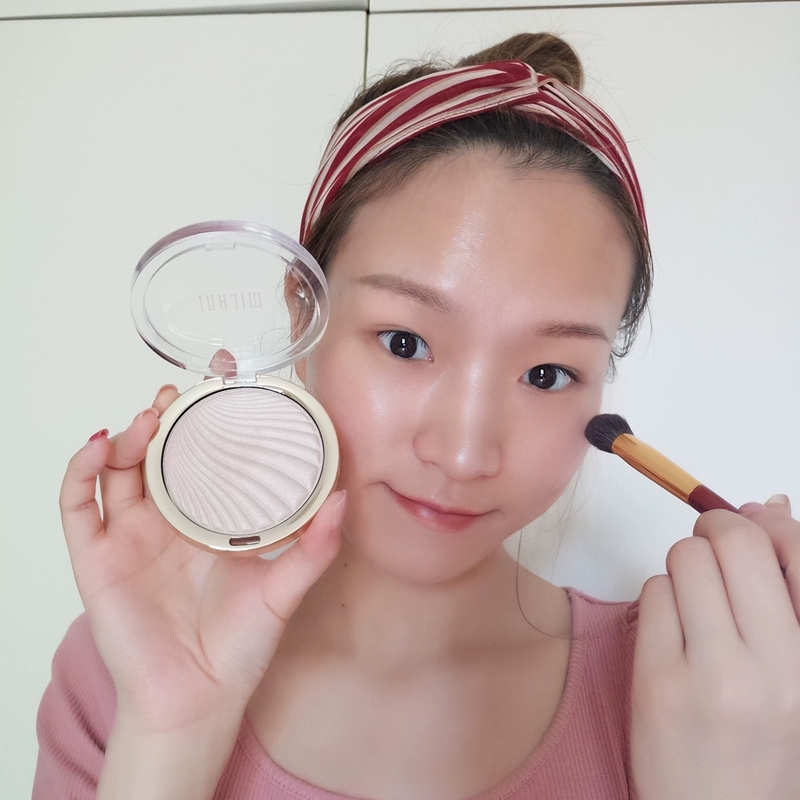 Mỹ milani strobelight shell Shine highlight Powder 8,5g làm sáng âm thanh nổi Kath khuyên dùng