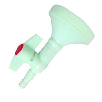 Solar water bath Plastic sprinkler Water distributor Simple shower Canopy head shower nozzle with switch