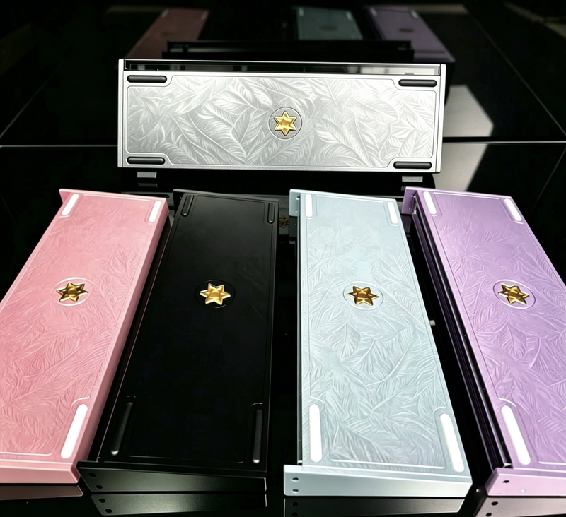 Melgeek Little Bee Hollowed-Out Aluminum Case Compatible with Made68, 68Por, 68Ultra Modifications