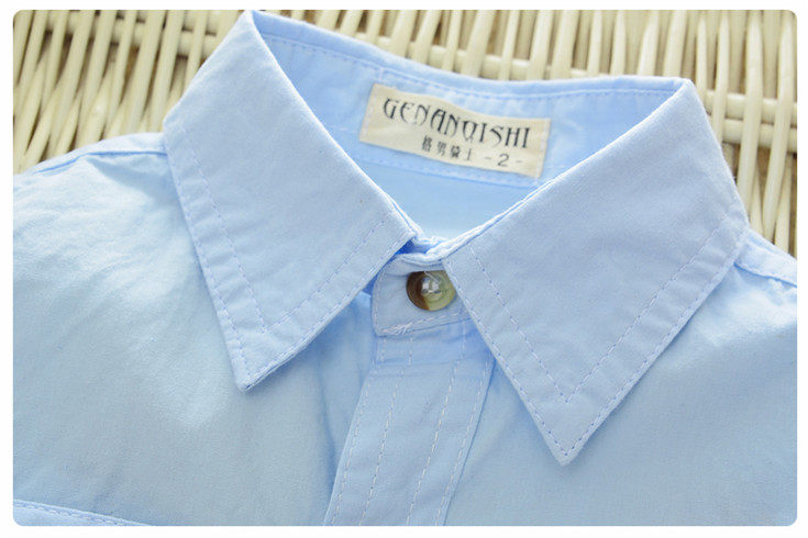 Chemise garcon à manche longue - Ref 2074587 Image 21