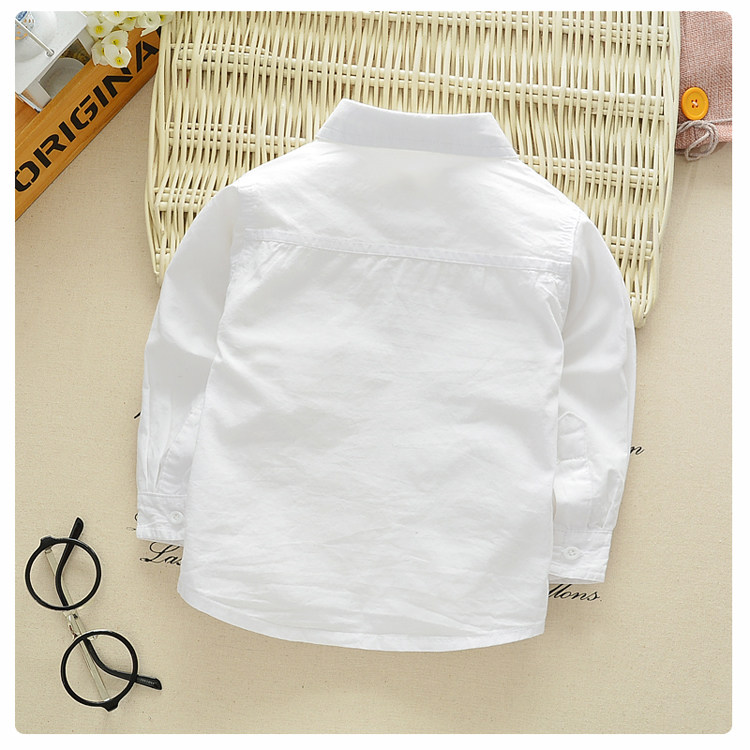 Chemise garcon à manche longue - Ref 2074587 Image 12