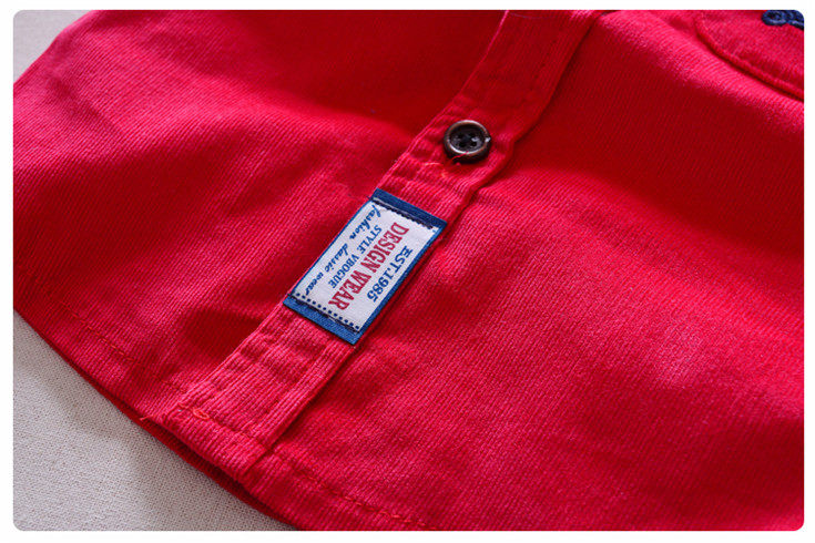 Chemise garcon à manche longue - Ref 2075934 Image 31