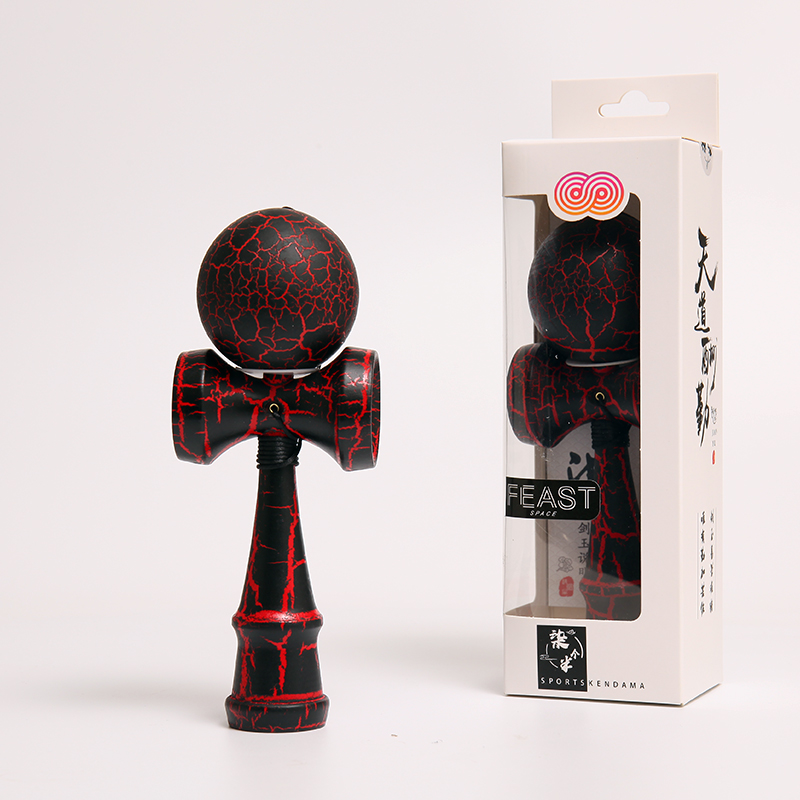 Seven and a half Japanese professional kendama sword ball day moon kendama athletic extreme sports hand-eye send kendama bag