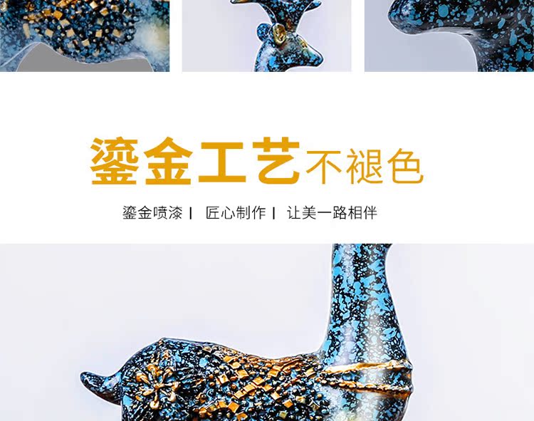 Trang trí xe hươu sáng tạo xe dễ thương trang trí nội thất xe trang trí xe cung cấp tất cả các cách an toàn trung tâm điều khiển xe phụ kiện đồ trang trí xe ô tô