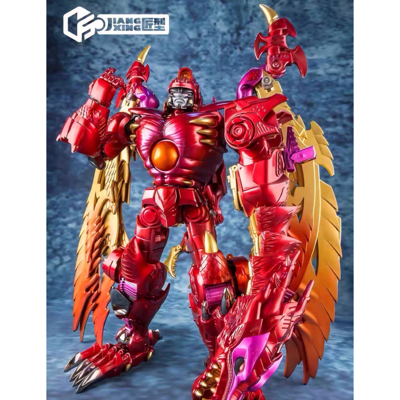 Craftsman Jiangxing Red Dragon - Glossy Metallic Paint Surface Red Dragon (First Edition Effect) Reprint