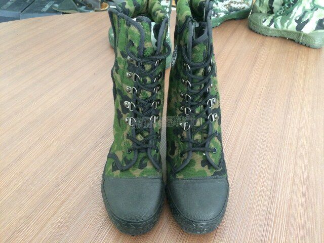 Bottes militaires pour homme - dérapage - Ref 1400694 Image 12