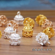 Color-preserving alloy Birdcage step diy hair trim tassel pendant material antiquity handmade accessories semi-finished products