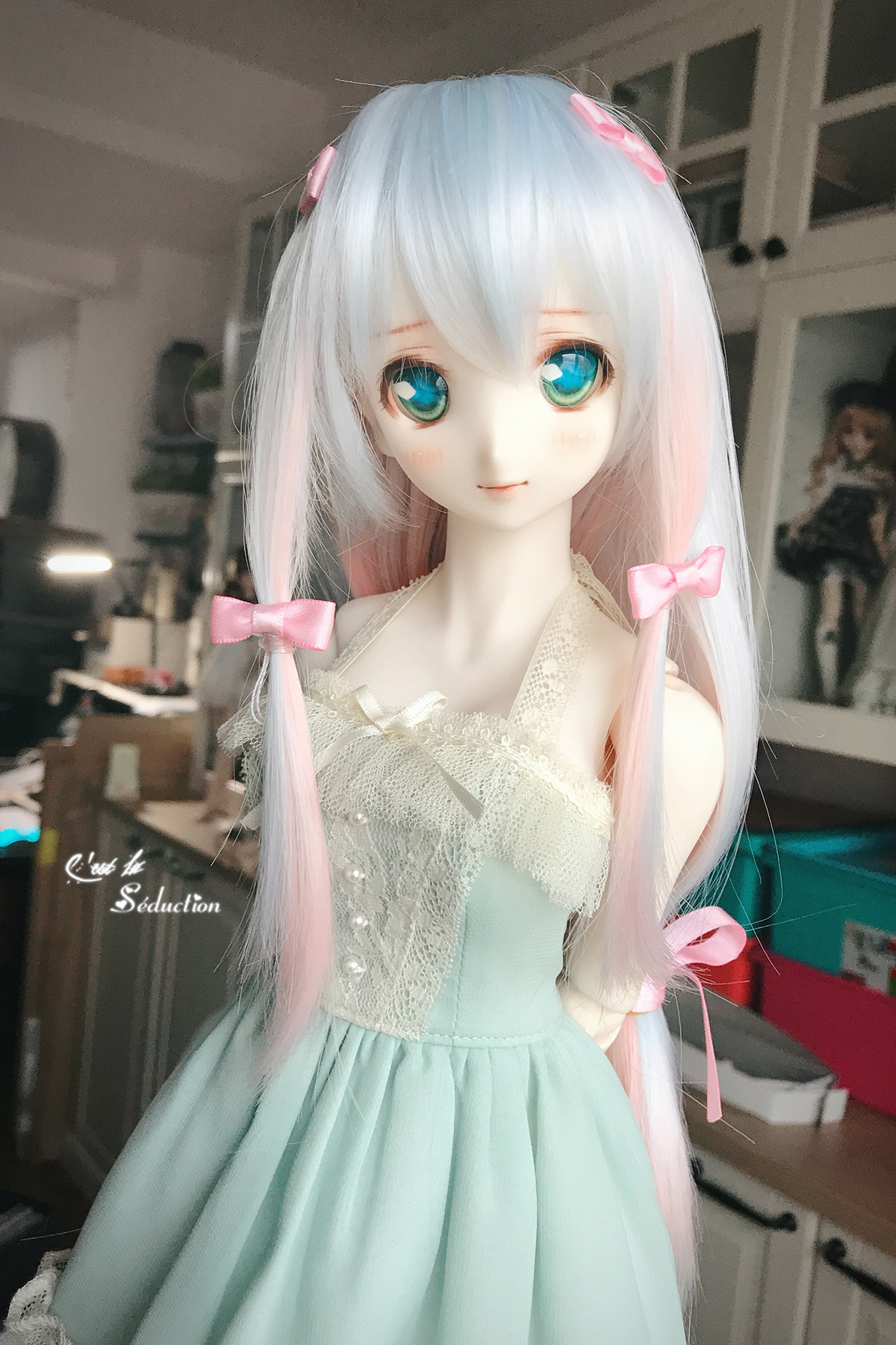 bjd yarn wig