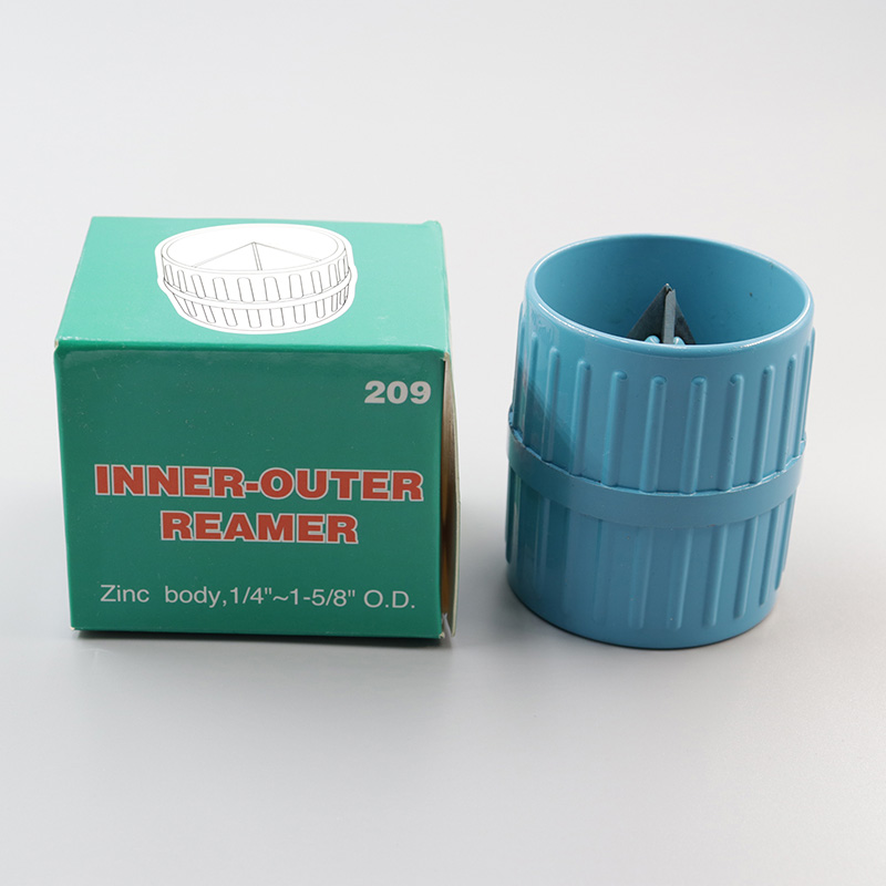 Taiwan Dazzling Brass Zinc Zinc Alloy Tube Water Pipe Internal and external Hinged Knife Chamfered Tubes to Mao Spurs Edging Machine CH-209