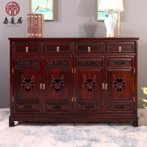 Red Wood Shoe Cabinet Home Doorway New Chinese Living Room admitted into the family Guan Guan Cabinet Shoes Rack Whole Solid Wood South American Acid Branches Wood