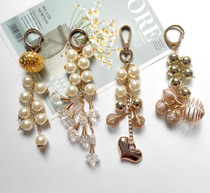 Handle bag handmade DIY bag accessories bag pendant jewelry plastic imitation pearl pendant