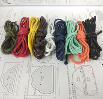 diy material fabric handmade clothing accessories wax rope wax thread diameter 2-2 5MM