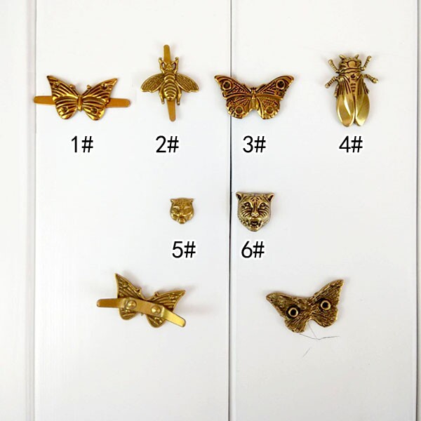 Luggage accessories Handmade DIY accessories Clothing bags shoes and hats rivets hit nails style animal rivets