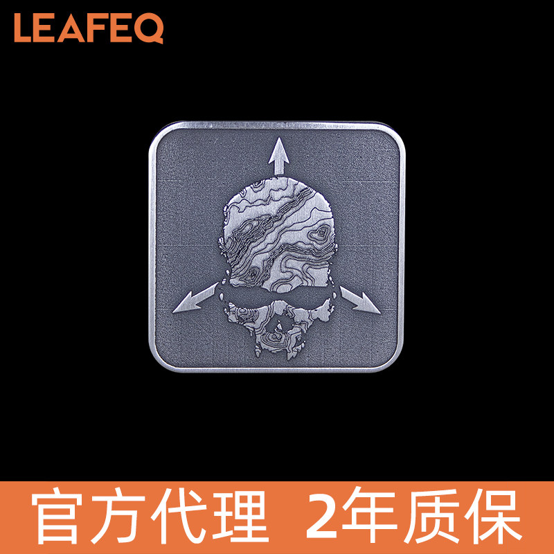 Spot]TAD Ti Eye Titanium Alloy Titanium Metal Velcro Laser Engraved Tactical Armband Made in USA