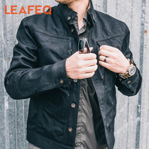  Spot]TAD Interval PD Jacket American-made denim riding sports casual jacket Denim original cow