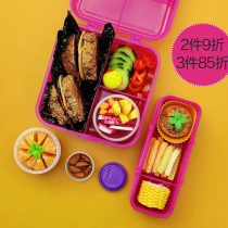 New Zealand Sistema Japanese-style lunch box reduced fat light food salad fruit sandwich box office workers lunch