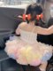 Rainbow color ice cream princess tutu skirt ສໍາລັບເດັກຍິງ tutu baby mesh skirt short skirt