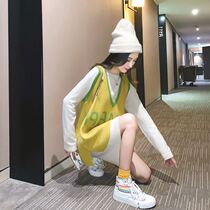 Pregnant women autumn set 2019 early Autumn Sweater fashion pregnant mother tide dress Net red dress women