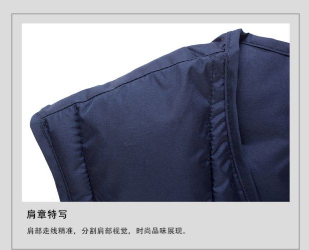 200 kg cỡ lớn trung niên thể thao ngoài trời xuống áo vest cotton nam ấm áp câu cá chân không bông vest vest trung niên