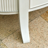 American Light Luxury Solid Wood Mawleble Современный минималистский маленький подразделение домохозяйство двухстороннее кофейное столик круглый столик из закаленного стеклянного стола