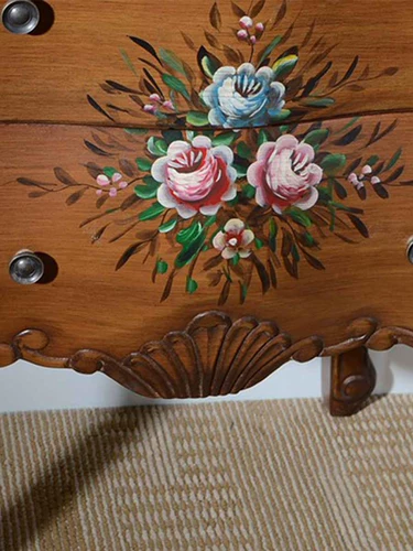 Окрашенная мебель из натурального дерева, диван, система хранения для спальни, в американском стиле