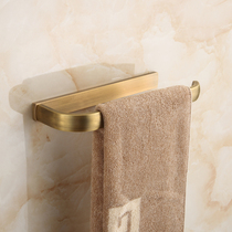 All copper European antique towel ring retro drawing old towel rack bathroom hardware pendant GY1702