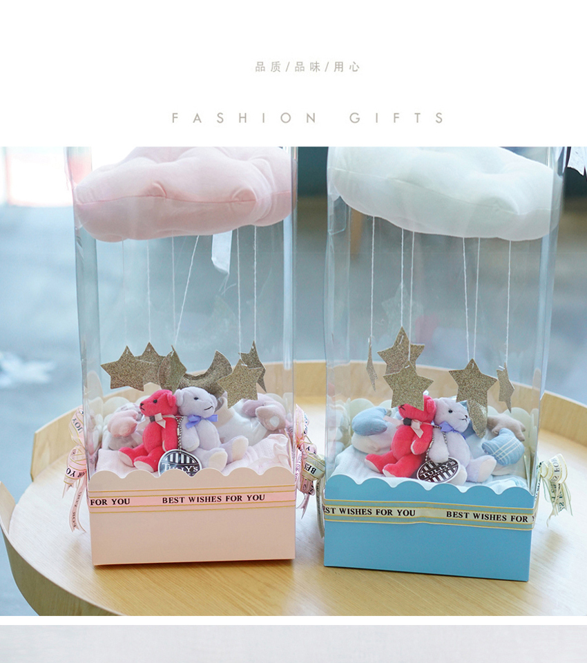 Mùa thu cho bé sơ sinh quà tặng quần áo cotton bộ quà tặng hộp đồ cho trẻ sơ sinh