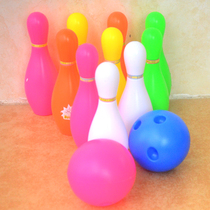 Puzzle parent-child interactive toys Simulation bowling toys Plastic bowling toys set Kindergarten toys