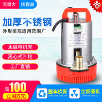 Shanghai Chaochen electric vehicle watering DC submersible pump agricultural 12V48V60V battery car washing pump