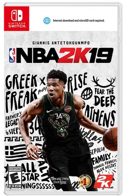 Nintendo Used Switch Game NS NBA2K19 Basketball 19 in Chinese