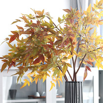 Clear Soup Sleeper Fruit South Tianzhu Fake Flower Emulation Plant Zen-room Shaped Inter-Board Decoration Emulation Flower Leaf Twigs