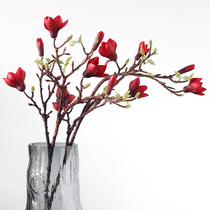 Clear Soup Sleeper fruit Yulan fake flower simulation flower furnishing large number fresh living room Xuanguan silk flower decoration flower pendulum flower