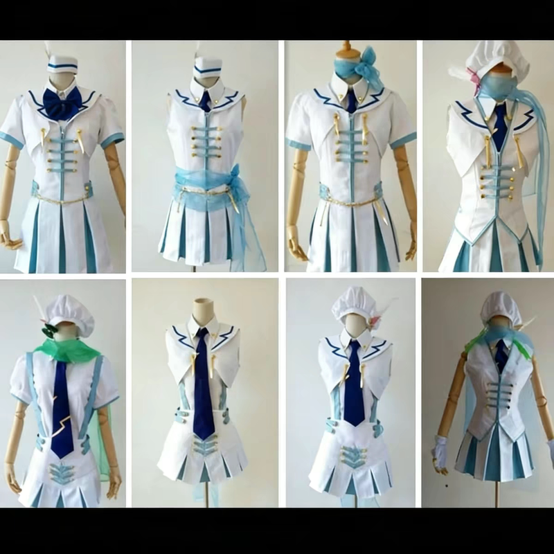 Lovelive Sailor Uniforms, Minami Kotori Cosplay, Hoshizora Rin, Umi Navy Cosplay Uniforms, All Members' Performance Outfits