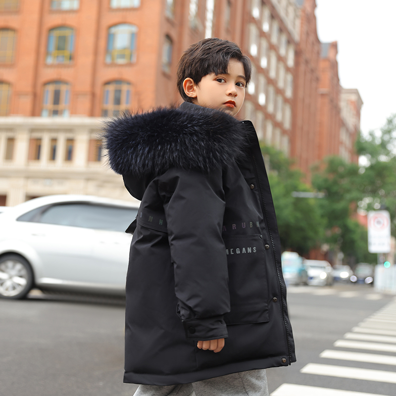 Three-In-One Children's down Jacket 2026 New Parka Style Windbreaker with Detachable Lining and Outer Layer, Boys' Trendy Coat Three-In-One Children's down Jacket 2026 New Parka Style Windbreaker with Detachable Lining and Outer Layer, Boys' Trendy Coat
