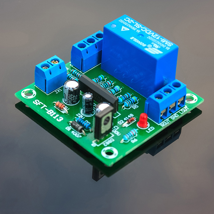 Amplifier speaker Speaker sound speaker protection board Delay boot circuit DC protection two-channel UPC123