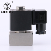 Sewage drainage valve high pressure piston type 12mpa stainless steel 4 points 2 points cold mist solenoid valve water valve factory direct sales