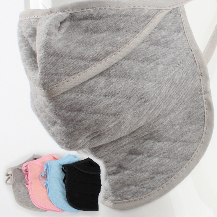 Korean golf mask autumn and winter face protection warm and windproof thickening and lengthening neck protection outdoor sports pure cotton face neck cover