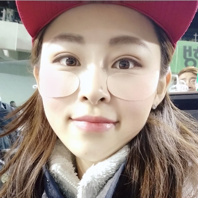 Golf sunscreen patch face prevention spot isolation anti-UV allergy outdoor sports Korea import 2022 new