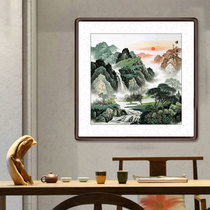 New Chinese landscape painting Chinese painting living room hanging painting decoration painting Dou Fang Xuan landscape painting painting painting Feng Shui mural painting