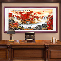 Burnin Up painting landscape painting living room paintings feng shui patron lucky jackpot office sofa bei jing qiang hua