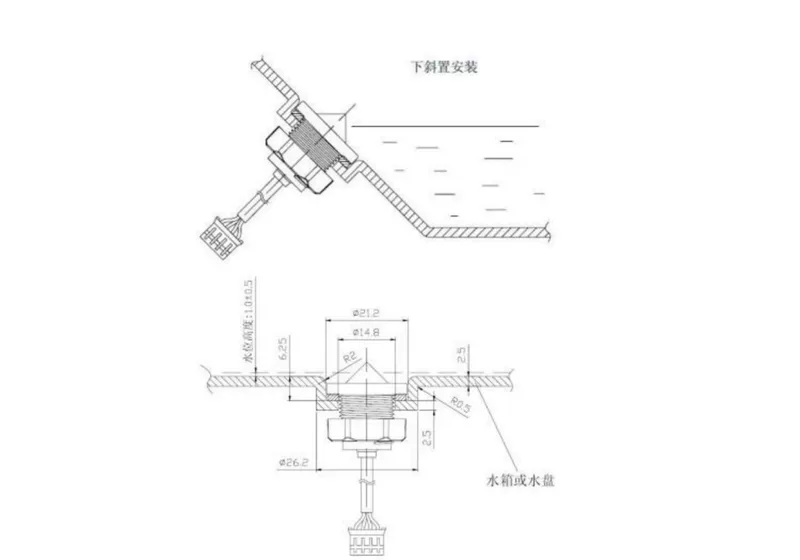 Cảm biến mức chất lỏng Mô-đun cảm biến giám sát mức chất lỏng phù hợp với ARDUINO 51 STM32