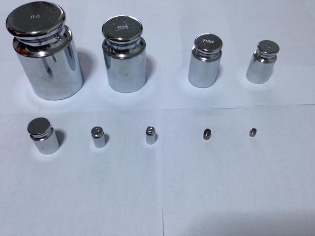 Poise 50g 100g calibrated weighing M1 level combined weight